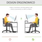 Supporto per Monitor in Acrilico, 53 x 19 x 9 cm, Trasparente - immagine 5