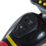 Mini Moto Elettrica per Bambini da 37-72 Mesi 3 Ruote Batteria 6V PP Ferro, Velocità 2,5KM/h, 92×53×67cm - immagine 8