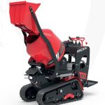 Minidumper cingolato con betoniera H780HT avviamento elettrico