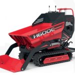 Minidumper cingolato con pala Avviamento elettrico H600C-GX-E