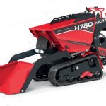 Minidumper cingolato con pala H780-L100-E avviamento elettrico