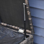 Set da Giardino 6 Pezzi in Rattan con Divani, Poltrone e Tavoli Contenitore, Marrone - immagine 8