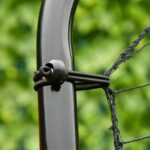 Rete da Calcio Rebounder Pieghevole con Bersaglio, Altezza e Angolazione Regolabili, Metallo e PE, 123x73x178,5cm, Nero - immagine 9