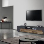 Porta tv ALIEN 260 cm Report / Acero Pereira