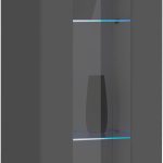 Vetrina MARUSKA 1 anta Antracite opaco