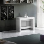 Set 2 panche allungabili PRATIKA Bianco larice