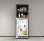 Mobile porta frigo SOLE Antracite opaco / Report - immagine 2
