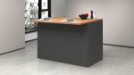Isola SOLE 2 ante Antracite opaco / Rovere Wotan