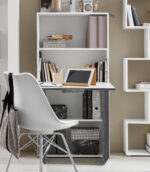 Scrivania DALIA Bianco laccato lucido / report - immagine 2