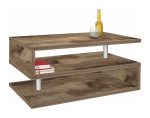 Tavolino da caffè ZETA da 90cm Acero Pereira - immagine 2