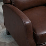 Poltrona Relax Reclinabile 90° e 150° Manuale in Pelle - immagine 8