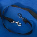 Passeggino per Cani Pieghevole con Guinzaglio di Sicurezza e Cestino Portaoggetti, Blu - immagine 9