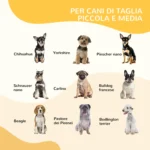 Recinto per Cani di Piccola Taglia a 8 Pannelli Modulabili da 80x1,5x80 cm, Box per Cani e Cuccioli Pieghevole con Porta in Acciaio con 8 Picchetti, Nero - immagine 3