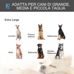 Kennel Gabbia per Cani Pieghevole a Doppia Porta con Blocco, Box per Cani con 4 Ruote con Freno e Fondo Rimovibile, 125x76x81cm, Grigio Scuro - immagine 8
