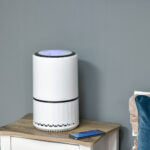 Purificatore d'Aria con Filtro HEPA Carbone Attivo, 3 Velocità Regolabili, Area coperta 18㎡, per Polvere, Fumo, Odori, Polline - immagine 2