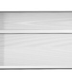 Pensilina da Esterno per Finestre e Porte in Policarbonato e Alluminio, 2x96x27cm, Trasparente - immagine 8