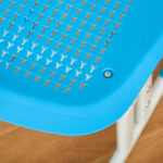 Banco Scuola con Sedia ad Altezza Regolabile e Luce per Bambini 6-12 Anni, Acciaio e MDF, Grigio - immagine 9