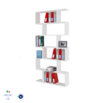 Libreria verticale CALLI Bianco laccato lucido - immagine 4