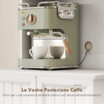 Mobile Dispensa Cucina con 2 Armadietti e 8 Ripiani, in Legno e Acrilico, 60x39,5x179,6 cm, Bianco - immagine 6