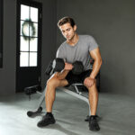 Panca Romana Regolabile e Pieghevole Multifunzione, Capacità 150 kg, Argento - immagine 8