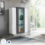 Vetrina CORO Bianco laccato lucido / report - immagine 5