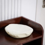 Armadio Scarpiera Moderno e Salvaspazio in Legno per 12 Paia con 4 Ripiani Aperti, 83x30x90 cm, color Caffè - immagine 8