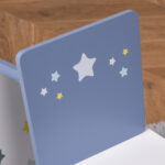 Tavolo con Sedie Bambini e Bambine 2-4 Anni in Legno Azzurro e Bianco - immagine 9