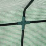 Serra per Piante Orto con 2 Coperture in PE e PVC, Struttura in Acciaio - Verde 180x90x90cm - immagine 9