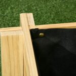 Orto Rialzato a 3 Livelli in Legno d'Abete per Verdure, Fiori e Piante da Giardino 93x93x35 cm - immagine 8