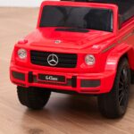 Macchina a Spinta per Bambini 12-36 Mesi con Licenza Mercedes, Tettuccio e Maniglia, 85,5x40,5x95 cm, Rosso - immagine 8