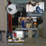 Avvolgitubo Automatico 20m + 194cm con Attacco Φ1/4'', Montaggio a Parete e Ruotabile di 180°, Grigio - immagine 7