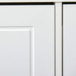 Panca Scarpiera Salvaspazio in Legno con Cuscino, 2 Cassetti con Mensola Regolabile per 8 Scarpe, 104x24x55cm, Bianco - immagine 8