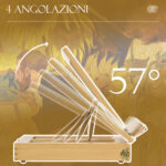 Cavalletto per Pittura Pieghevole in Faggio con Angolazione Regolabile e Cassetto, 33,5x26x26 cm - immagine 5