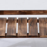 Portapiante Pieghevole Portavasi in Legno di Abete con 3 Livelli Scaffale da Esterno per Piante Portafiori 80x37x93cm - immagine 9