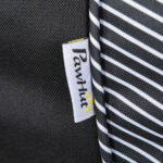 Passeggino per Cani Piccoli Pieghevole con Maniglione Girevole e Cestino Portaoggetti, Nero - immagine 9