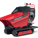 Minidumper cingolato senza pala avviamento elettrico H500-GX-E