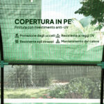 Serra a Tunnel per Orto 3x3x2 m in Acciaio e PE Anti UV con Porte Avvolgibili e Finestre, Verde - immagine 4