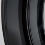 Specchio da Parete Rotondo da Ø61cm con Cassetto e Cornice in Metallo Nero - immagine 7