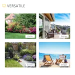 Lettino Sdraio Prendisole Pieghevole in Rattan Sintetico con Poggiatesta Rimovibile per Giardino, Terrazzo ed Esterni, 198x68x50cm - immagine 8