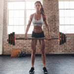 Set Bilanciere e Dischi da 20kg totali con Impugnatura in PU Antiscivolo, Ø17x140 cm, Nero e Rosso - immagine 2