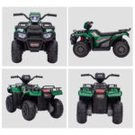 Quad per Bambini 3-6 Anni con 3 Luci LED, Velocità max 4km/h e 50 Minuti max di Carica, 88x45x50 cm - immagine 8