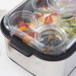 Yogurtiera Elettrica 25W con 8 Vasetti Inclusi, Timer 1-48 Ore e Temperatura Regolabile 20-50°C, 36x18,8x14cm, Argento - immagine 8