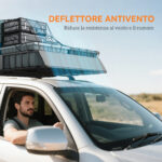 Portapacchi per Auto in Acciaio da 90,7 kg con Deflettori e Guide Laterali, 110,5x99,5x18,5 cm, Nero - immagine 6