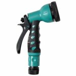 Avvolgitubo Automatico a Parete Girevole a 180°, Tubo Acqua da 15+1,4m e Pistola Multifunzione, Grigio - immagine 8