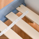 Letto Basso per Bambini di +3 Anni con Sponde Blu e Bianco - immagine 7