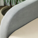 Letto Divano 3 Posti con Lettino Estraibile Convertibile in Letto Matrimoniale,205x186x75 cm, Grigio Chiaro - immagine 9