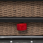 Carrello Bici da 70L con 2 Ruote da 16", 2 Catarifrangenti e Bandierina, in Acciaio e PE, 125x64x53,5 cm, Nero - immagine 9