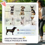 Passeggino per Cani Piccoli Pieghevole con Maniglione Girevole, Ruote con Freni e Cestino, Marrone - immagine 4