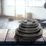 Set di 6 Dischi Pesi per Bilanciere e Manubri 2,5-35KG, Dischi palestra in Acciaio con Foro 50 cm, Ideali per Bilancieri Olimpionici, Argento - immagine 2