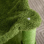 Albero Tiragraffi per Gatti fino 4,5kg a Forma di Cactus con Palline e Amaca, 40x40x96cm - Verde - immagine 8